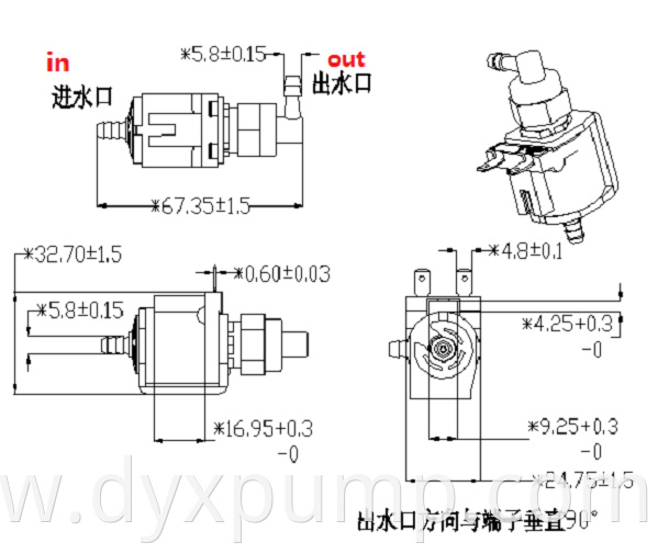 Solenid Water Pump